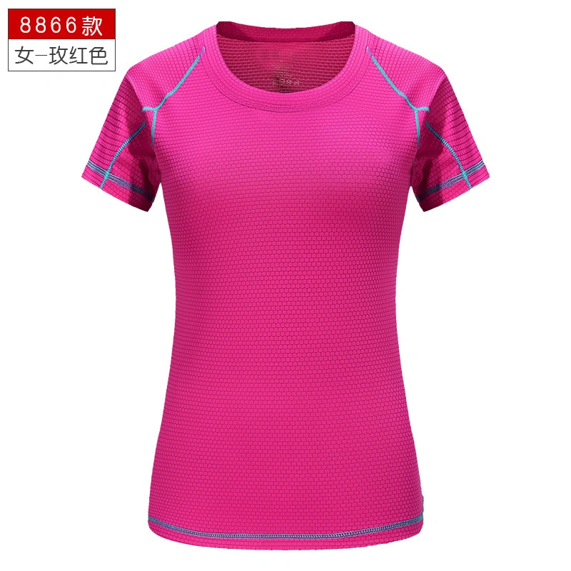 Custom Women Breathable Moisture Wicking Short Sleeve T-Shirt Rash Guard Shirt Sport Wear Casual Tees Tops by Ariox Bm Sports