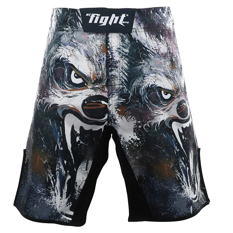 Custom Wholesale for Men with Slits Sublimation Printed No Gi Bjj Fight MMA Grappling Shorts