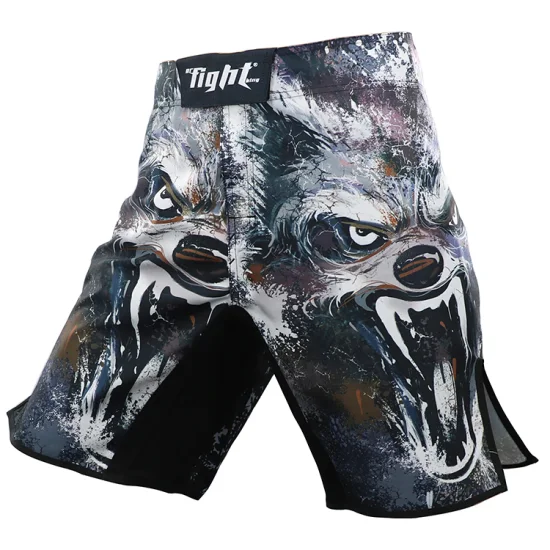 Shorts MMA de sublimação personalizados como seu próprio design