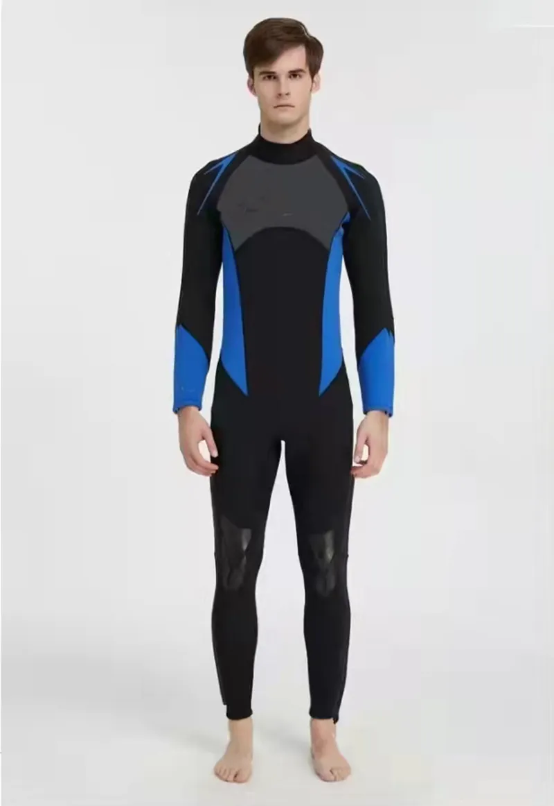 Personalização básica O melhor fabricante na China para roupas de mergulho masculinas de manga comprida de corpo inteiro para todos os esportes aquáticos